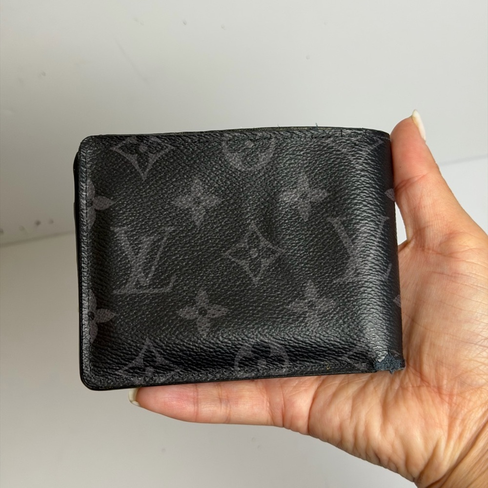 Louis Vuitton Monogram Eclipse Canvas Bifold Wallet - Picture 7 of 12